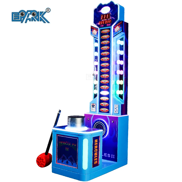 Cheap Coin Dispenser King Of The Hammer Hitting Redemption Arcade Game Machine Punch Boxing Hammer