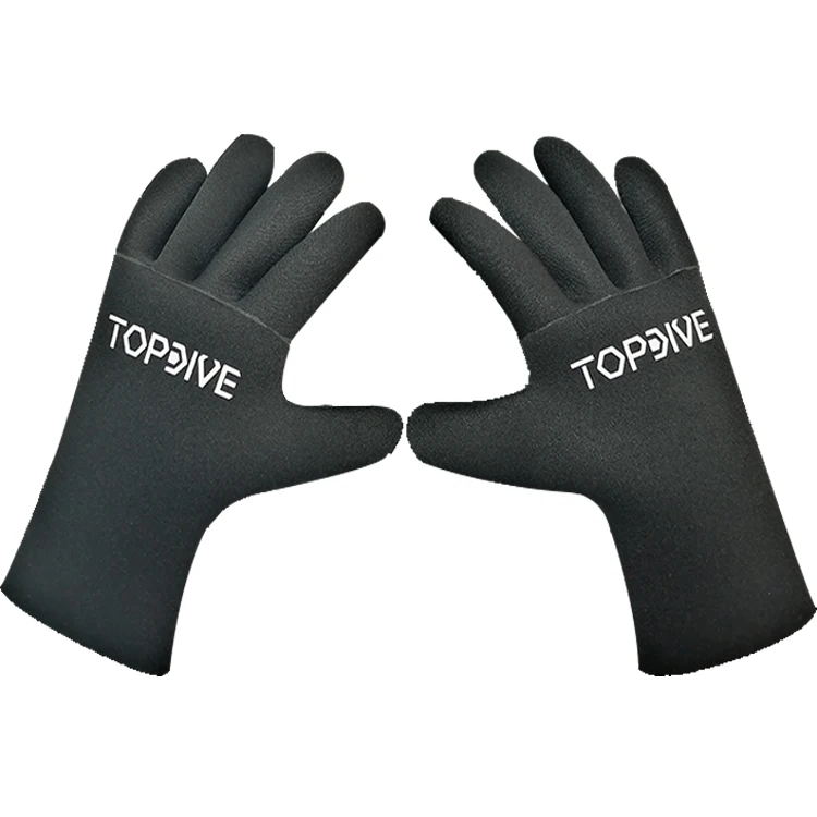 Водонепроницаемые перчатки для Гидрокостюма эластичные резиновые дайвинга серфинга приклеенные по шву 5 мм