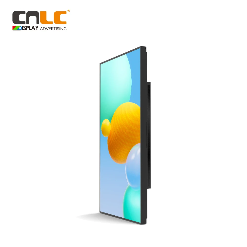 Floor Standing Indoor LCD Displays Android Screen Window Digital Signage