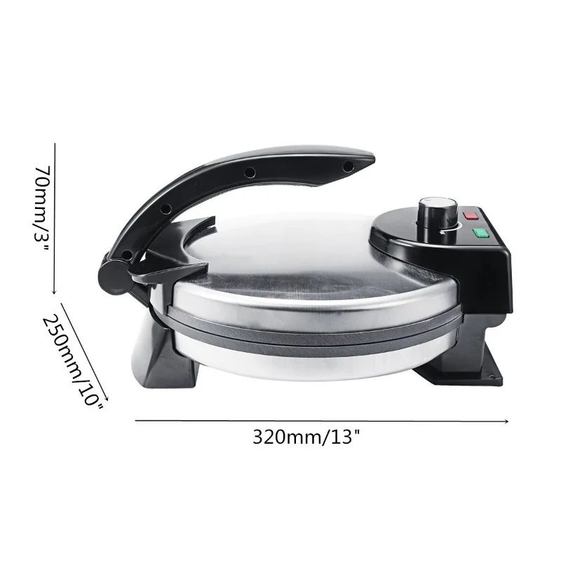 commercial tortilla roti maker Multi-level firepower adjustable 50/60HZ 1200W roti maker fully automatic
