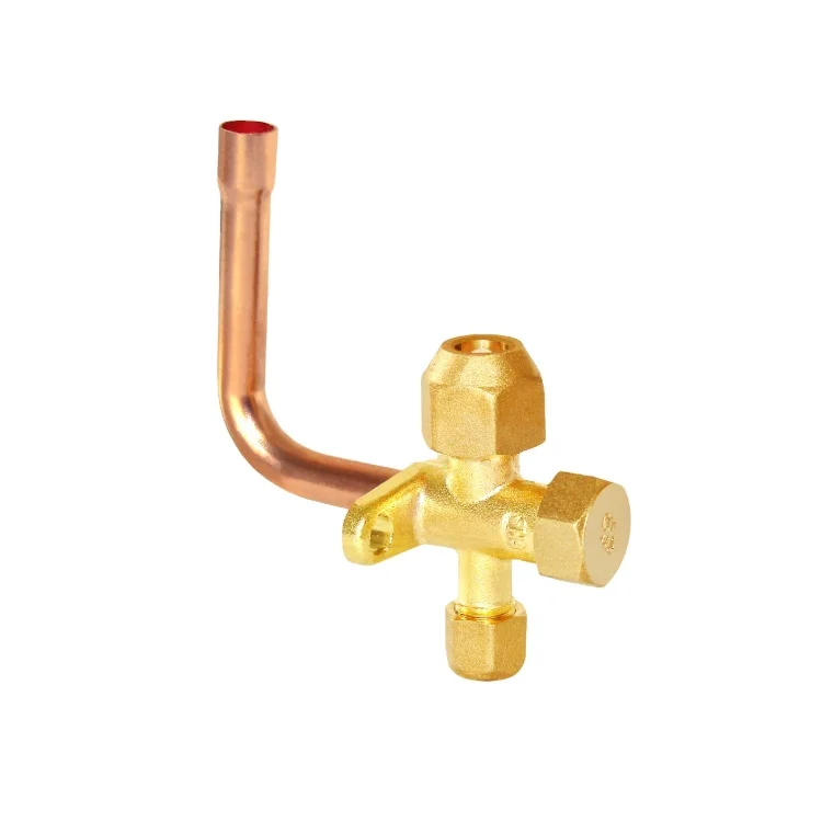 1/4 Copper Split Ac Valve Cheep Price Service Valve air Conditioner Parts