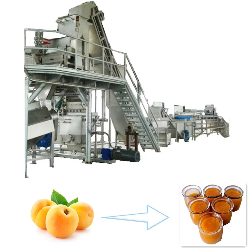 factory offer turn key durian jam processing and making machinery line production equipment