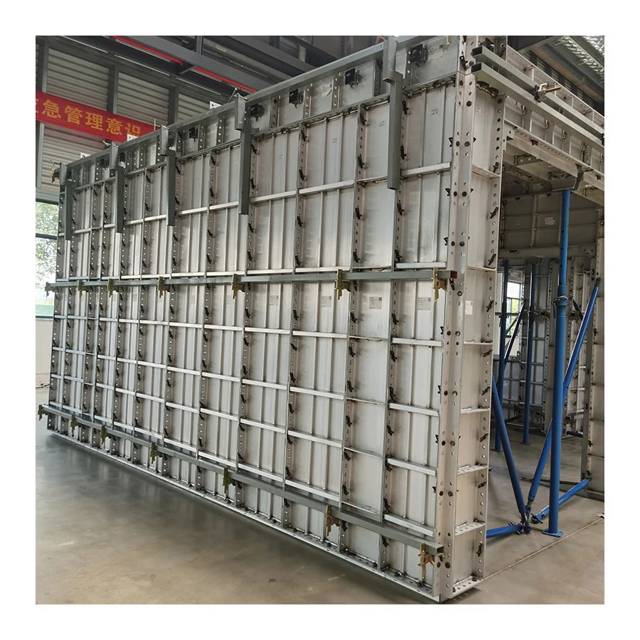 6061-t6 aluminum alloy shutter precast flexible circular curved formwork form concrete floors