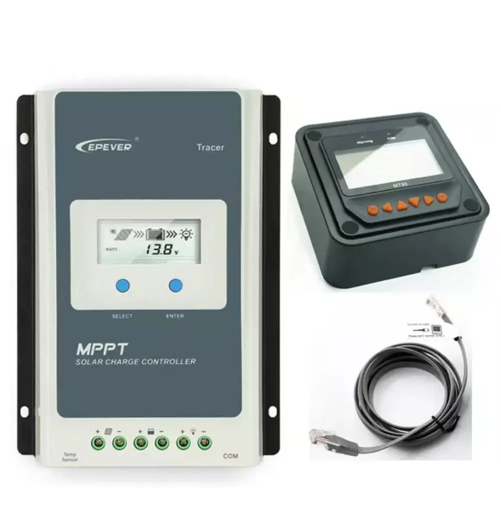 EPever 10A 20a 30A 40A MPPT контроллер солнечного заряда Tracer3201A Солнечный