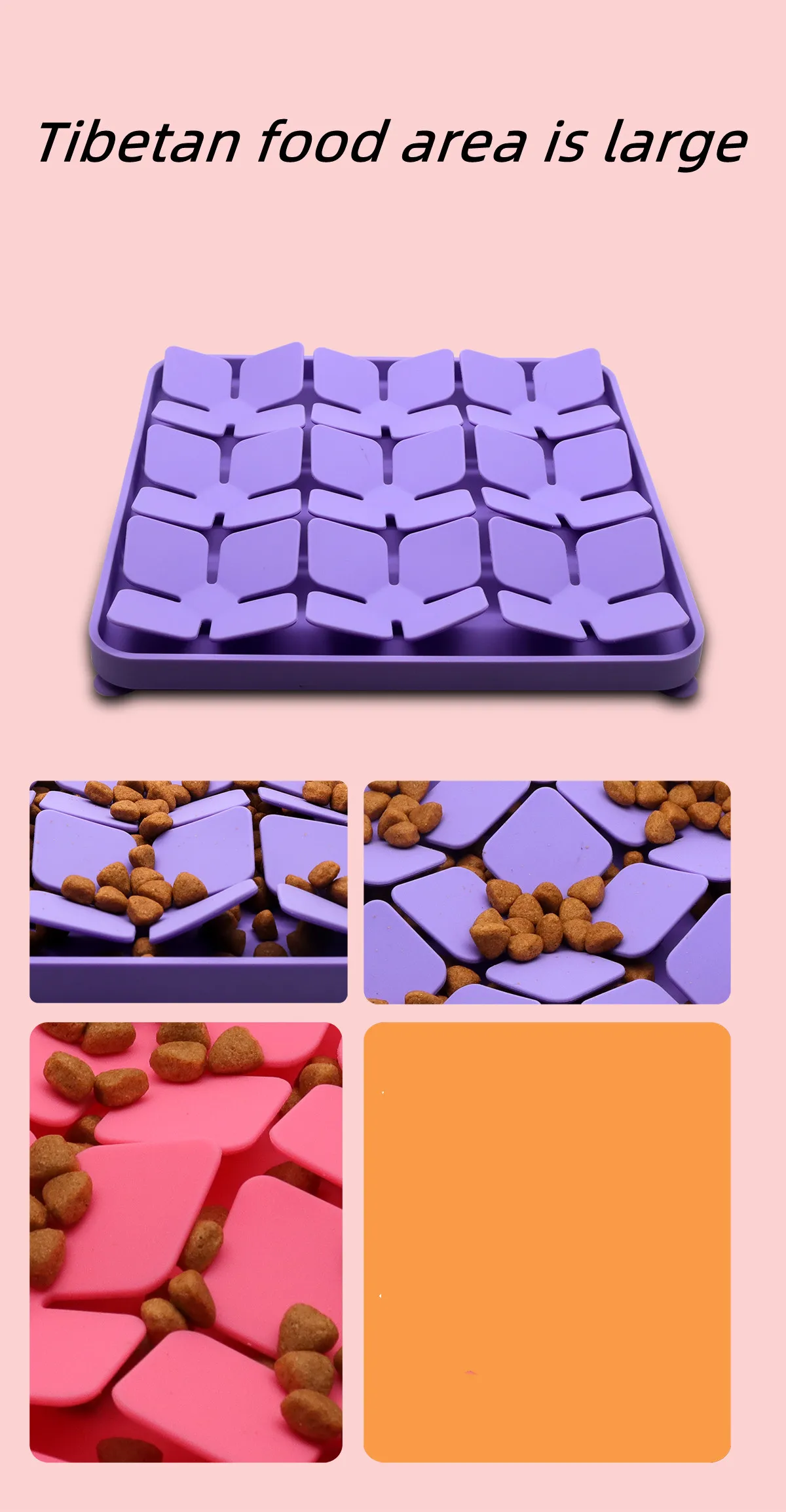 Safe and Environmentally Friendly Material Silica Gel Slow Food Mat