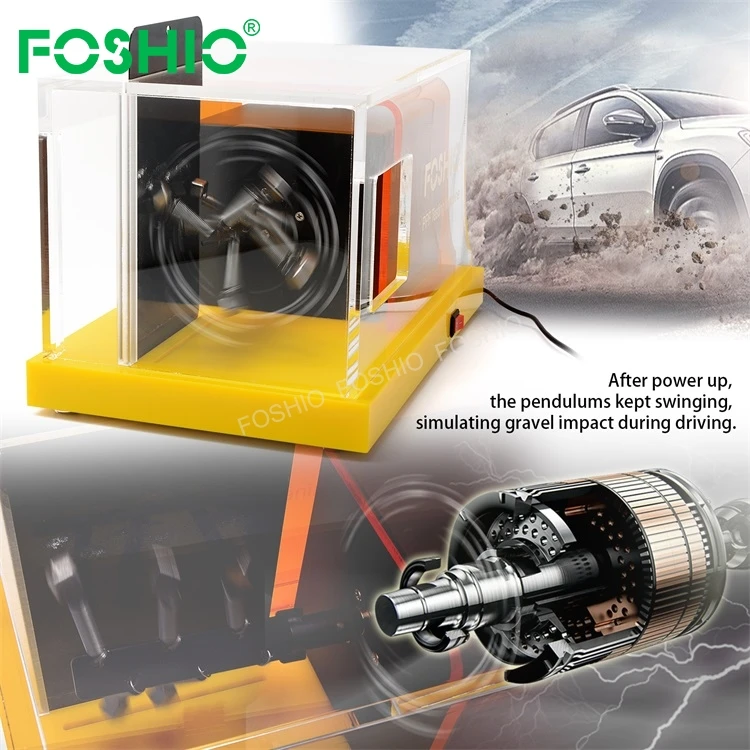 Foshio Customize Car Ppf Film Impact Simulation Testing Machine