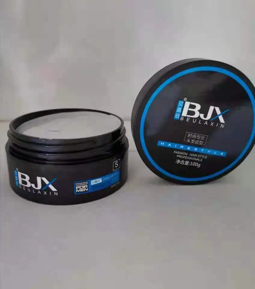 Оптовая продажа, фирменная марка, глина для волос, сильная удерживание, долговечная восковая помада для прически