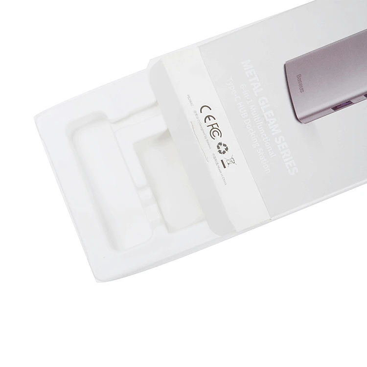 Бумажные коробки на заказ упаковка электронных продуктов Формовочная коробка USB-кабель для передачи данных упаковочная зарядного кабеля