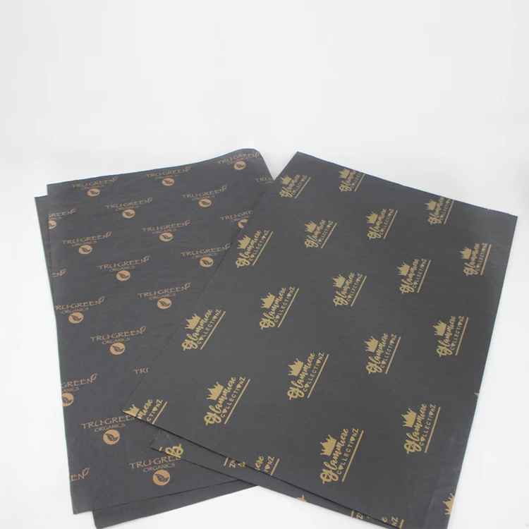 Eco Friendly Custom 20 X 30 Clothing Wrapping Tissue Paper With Logo For Wrapping Shirts