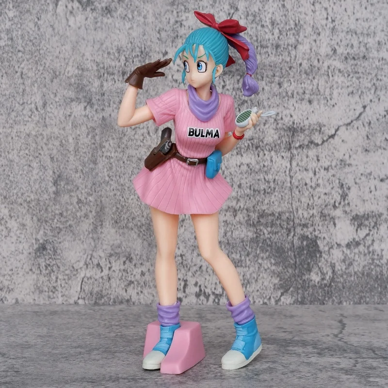 25 5 см Аниме Дракон шарики для девочек Bulma ПВХ пластиковая фигура Модель персонажа орнамент экшн-фигурка