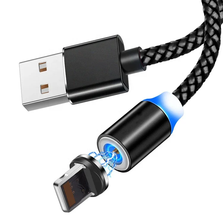  Магнитный USB-кабель TOYOUMI 3 в 1 с интерфейсом Type-C Micro iOS зарядный