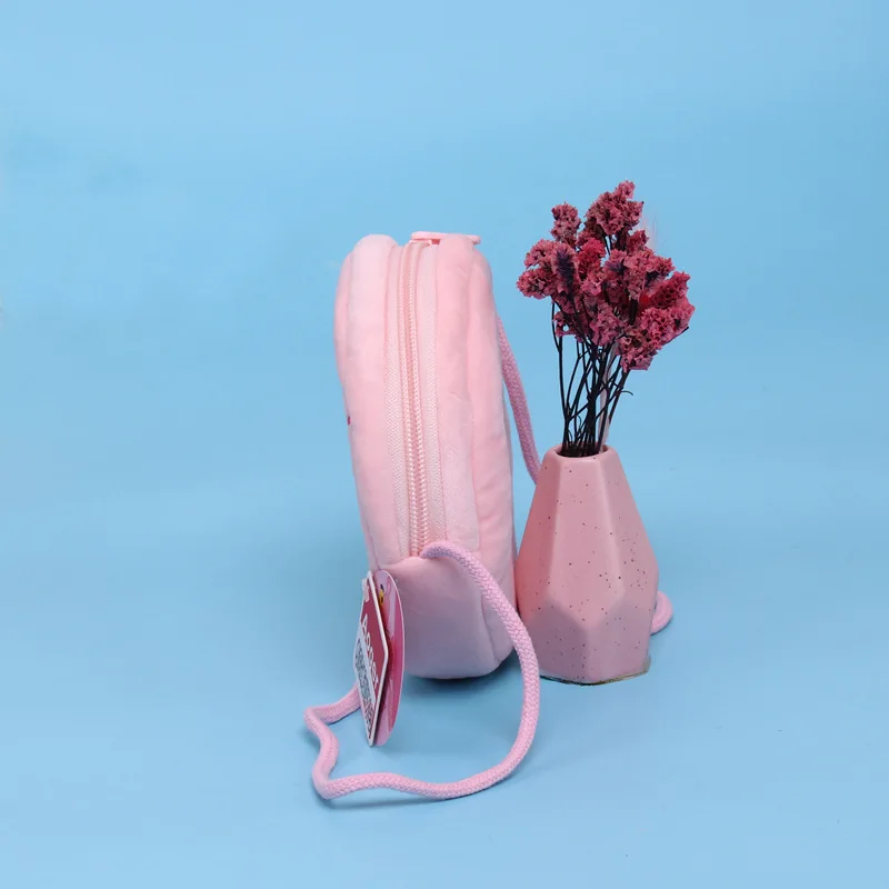 
Pink naughty leopard figure round cross-body bag cute darang shoulder bag 