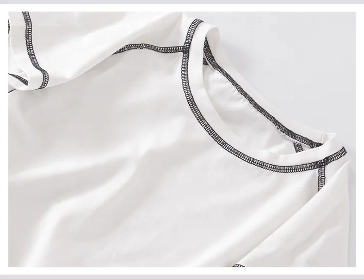 OEM Pajamas for Kids Boys Girls Pajamas 4 pcs set, Short Sleeve kids Clothing T-shirt Set