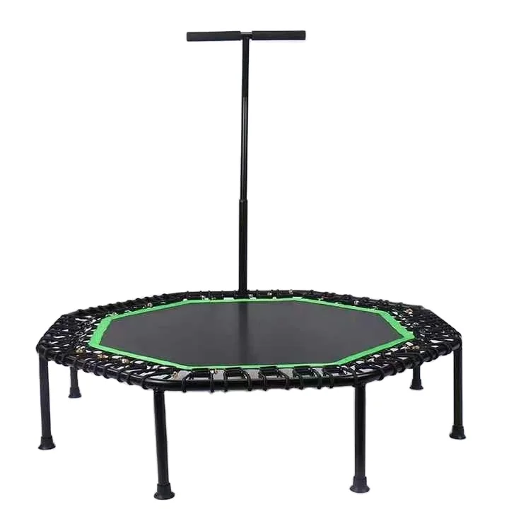 Size optional fitness equipment for adults and children, elastic hexagonal trampoline, indoor and outdoor large trampoline
