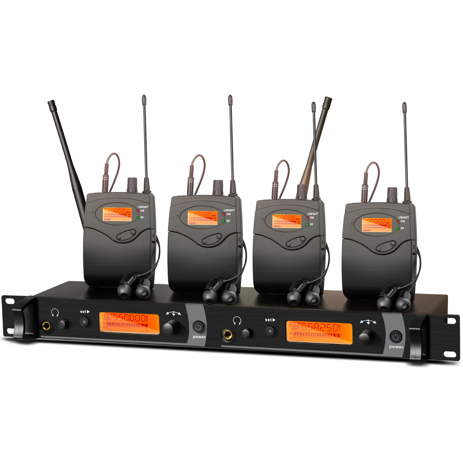 TX4 High Quality Uhf Personal Stage Performance Earphones Wireless Ear Monitoring System Stage Equipment