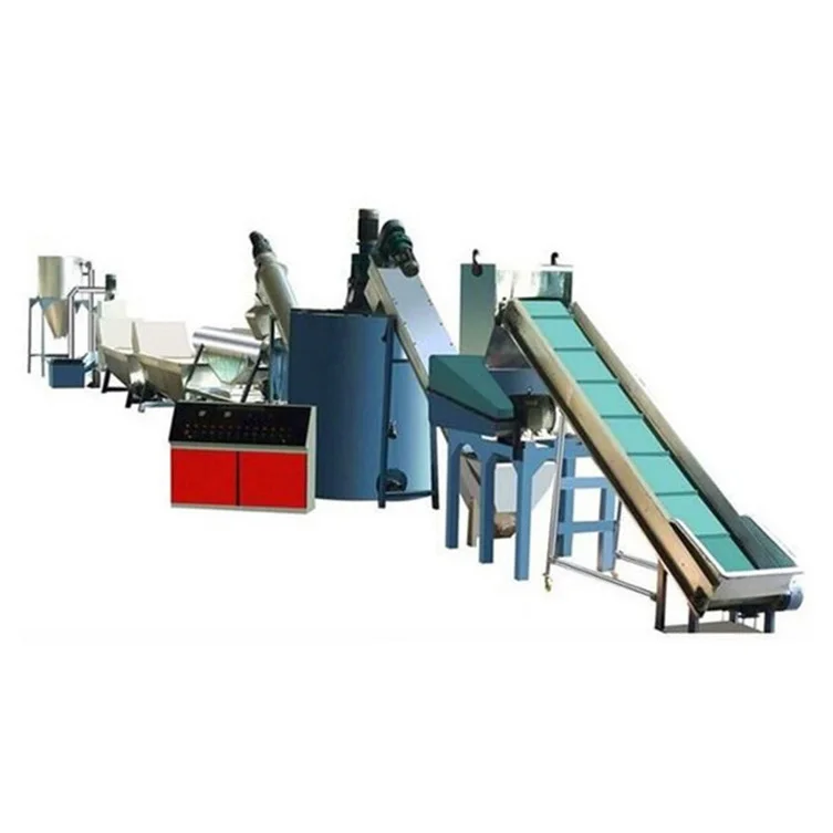 
Factory sale bottle recycling pet flakes hot washing line 