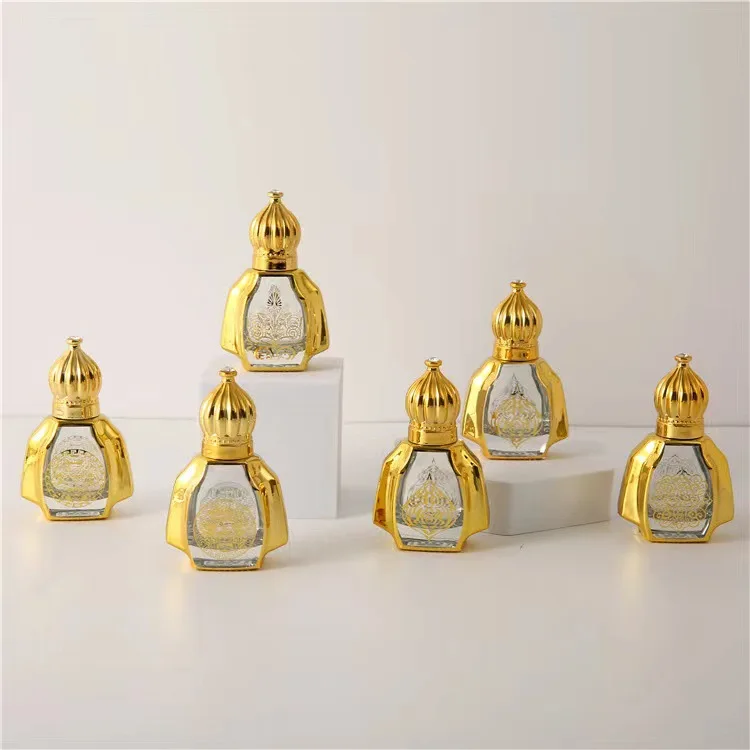 Factory Wholesale Custom High Quality   EMPTY Glass Bottle Oil ball   roll  on bottle  Custom logo