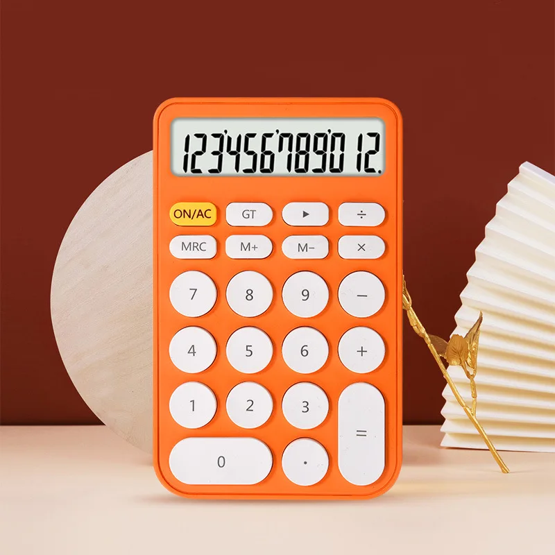 Calculator Cute Small Mini Advertising Gift Accounting Financial Candy Color Office Student Computer Portable