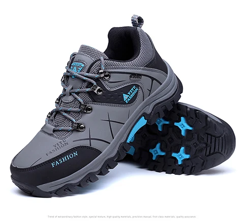 Large size 39-47  low-uppers hiking shoes outdoor shoes hot style men shoes