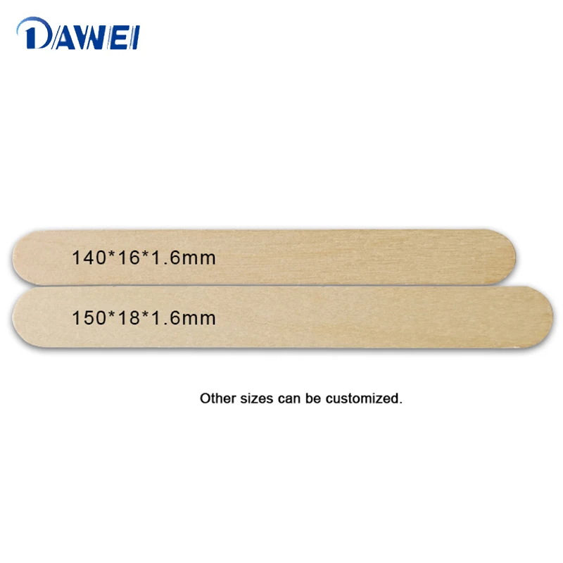 Adult size Sterile Wooden Tongue Depressor for Medical Consumable