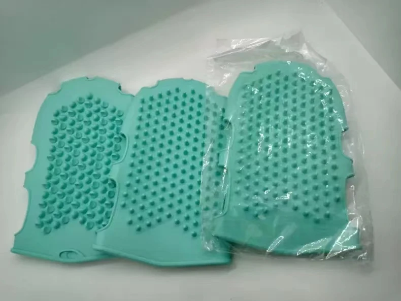 New Arrival Comfortable Double-sided Silicone Bath Brush Silicone Body Cleaning Massage For SPA And Bath Body Scrub Brush Shower