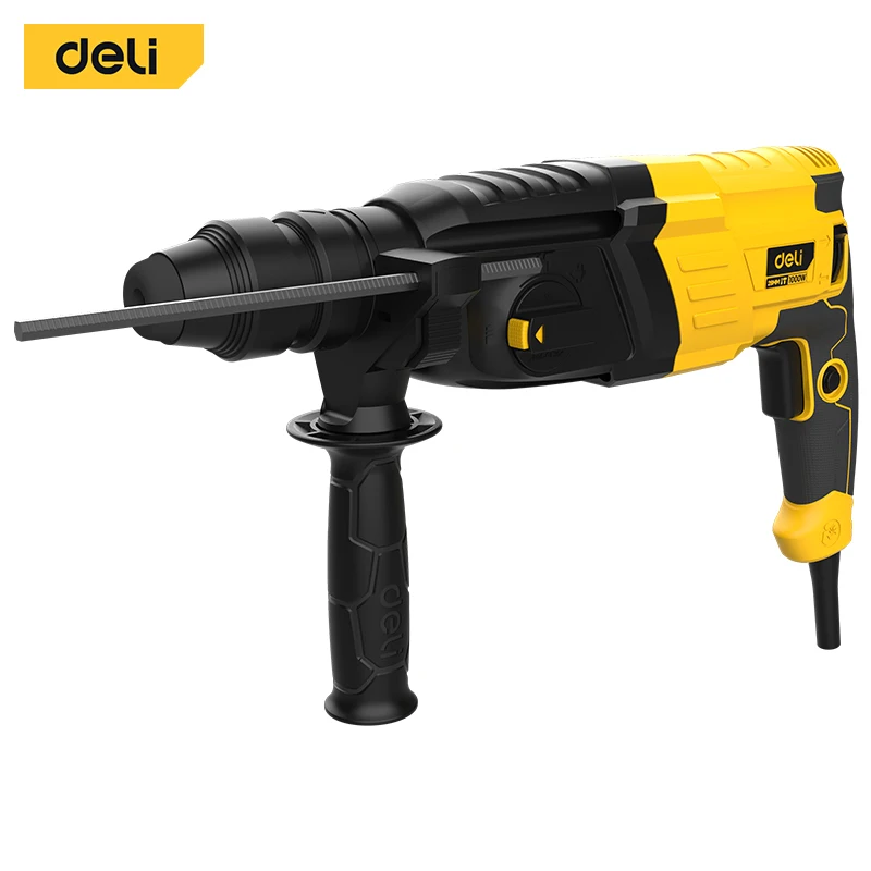 sales Deli high quality EDL-DC28-E2 #Rotary hammer #1000W28mm #YELLOW
