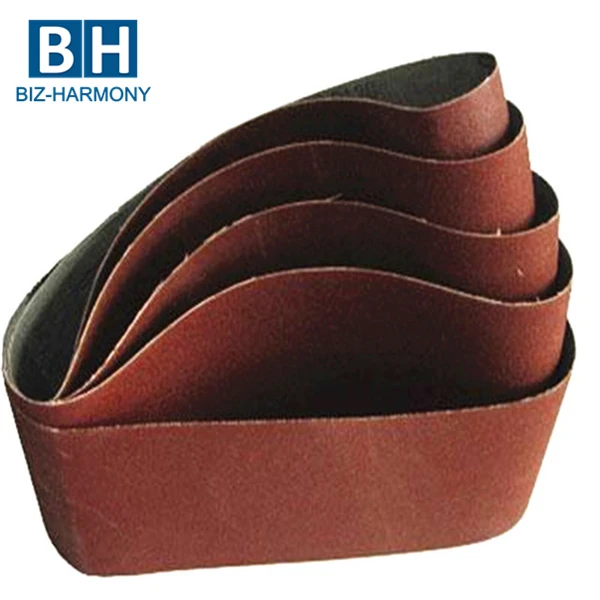 Aluminum Oxide Silicon Carbide  Customized Size GXK51 Grinder Belt Sand Belt Sanding Belt
