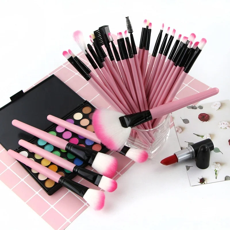 Cosmetics Vendors Wholesale Kids Makeup Sets Women Cosmetic Eyeshadow Box Children Complete Real Makeup Set for Girls Beginners