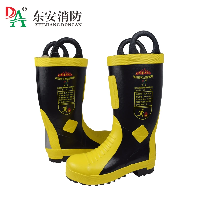 Good quality best price Oil resistant General fire rescue Firefighter Boots