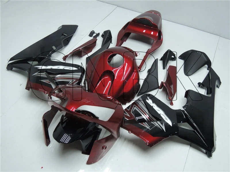 CBR 600 RR 2004 КОМПЛЕКТЫ КУЗОВОВ 04 черные красные Обтекатели CBR600 2003 - комплекты на весь