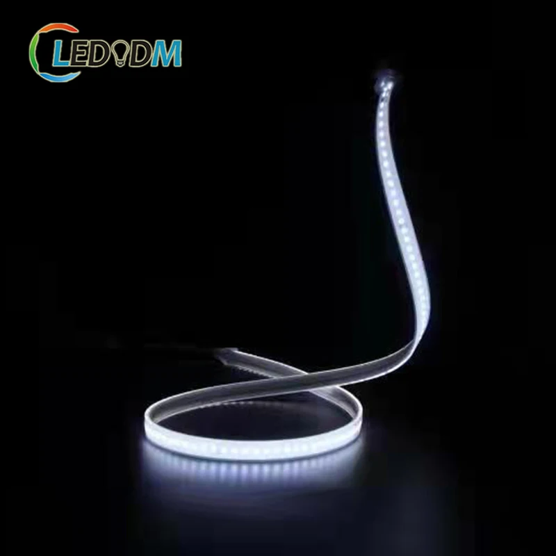 HV 110v 220v светодиодные ленты 120 светодиоды/м 6500k 4000k 3000k IP66 силиконовый корпус 50 м