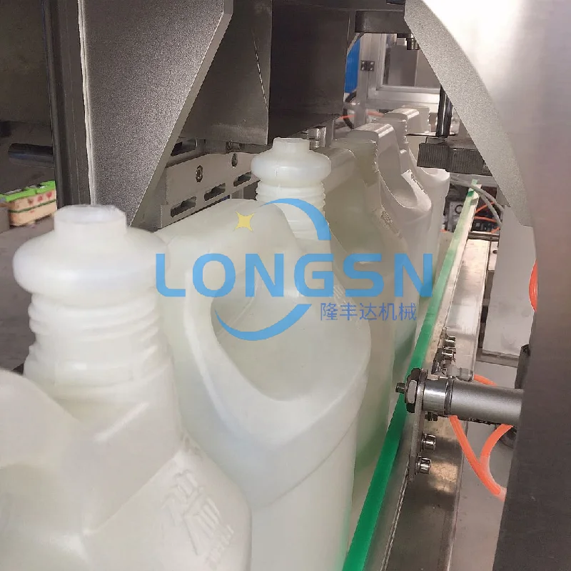 Automatic PP PET PE bottle jerrycan cutting machine/deflashing machine