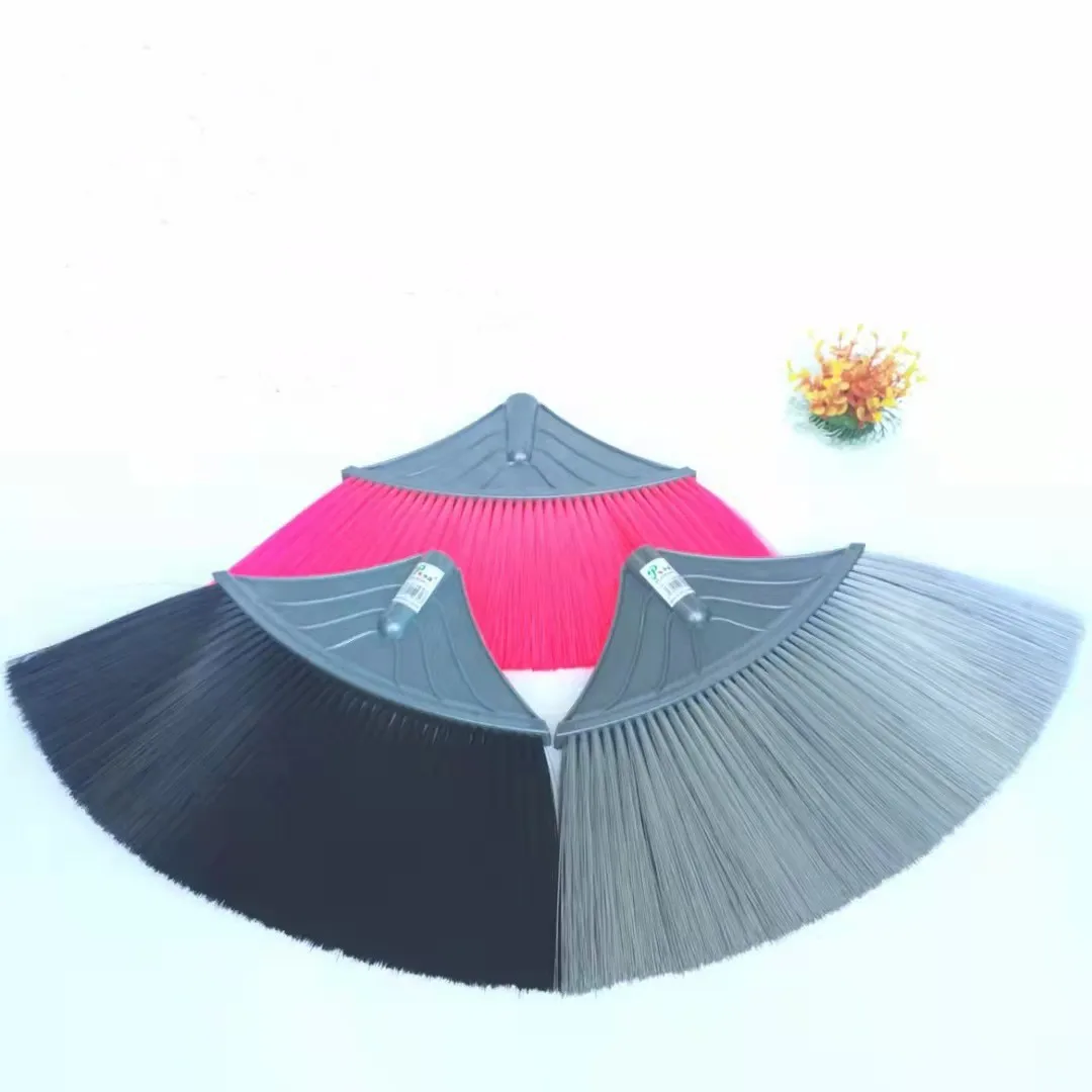 Пластиковая метла для уборки помещений на открытом воздухе с деревянной палочкой метлы в и швабры