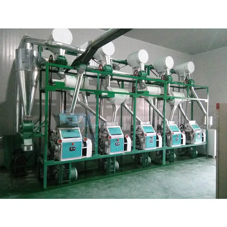20 Ton Per Day Wheat Flour Milling Machine Electric Flour Mill