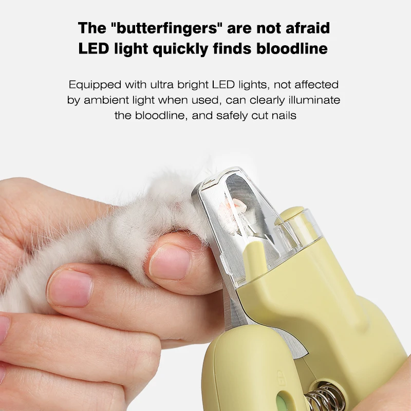 4 In 1 Purple Light Pet Nails Scissors Trimmer Electric Cutter Grooming Products Cat Dog Grinder Led Pet Nail Clippers For Dogs