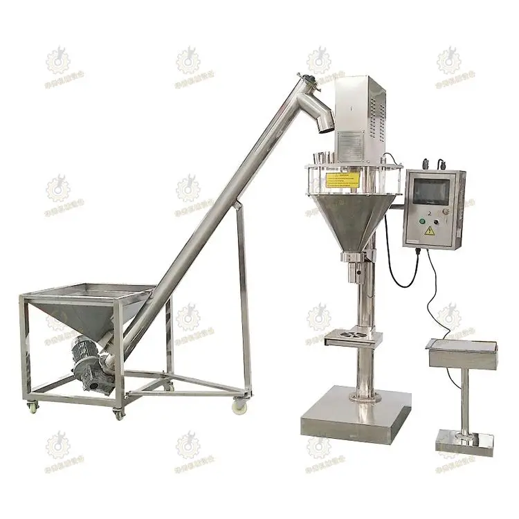 Best Quality chemical powder filling machine for bottle product