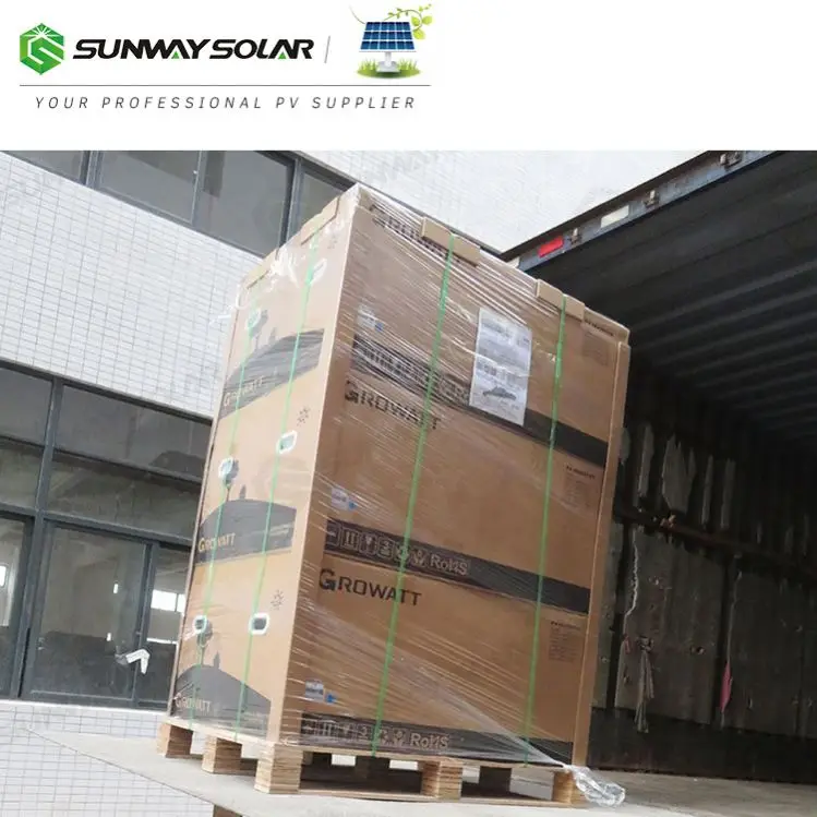 Growatt Max Series 100kw Big Capacity Pv Power Inverter 120kw 125KW On Grid Inverter For Commercial Use