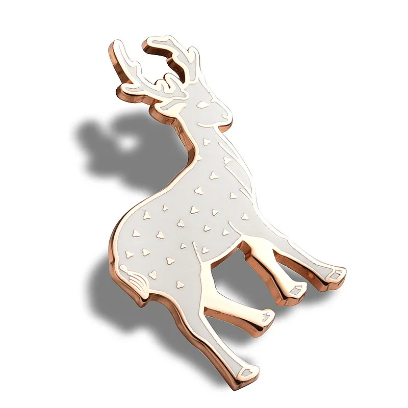 Wholesale Metal Logo Hard Enamel Badge Clothes Anime Zinc Alloy Butterfly Clutch Lapel Pin