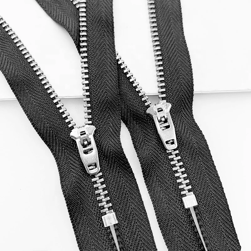 4yg Jeans Zipper 4YG Metal Zipper 4.5YG Brass Zipper Close End Semi Lock Slider Stainless Steel Anti Brass Zip For Pants