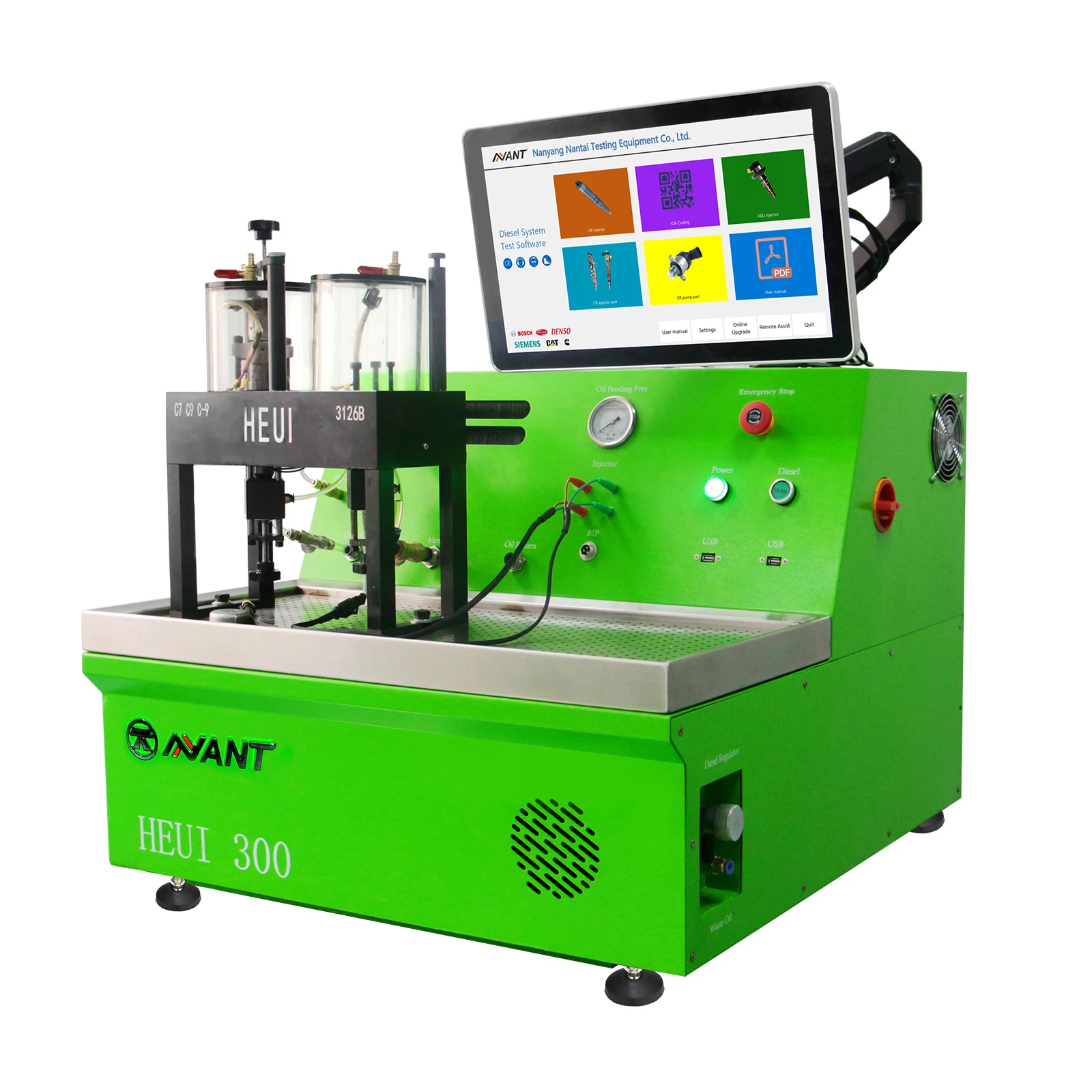Испытательная машина для дизельного инжектора сама i300 испытательное оборудование сопла испытательный