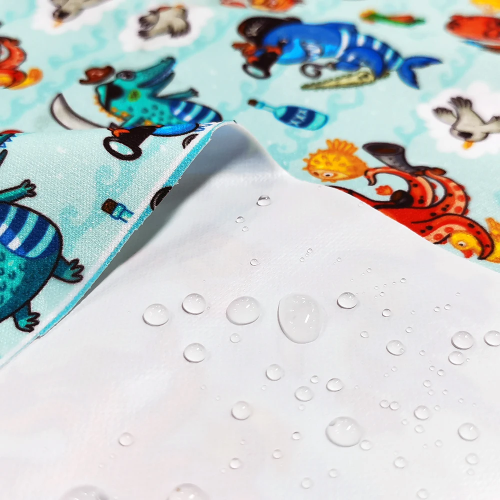 High Quality PUL Fabric  with 100% polyester for Nappy Baby