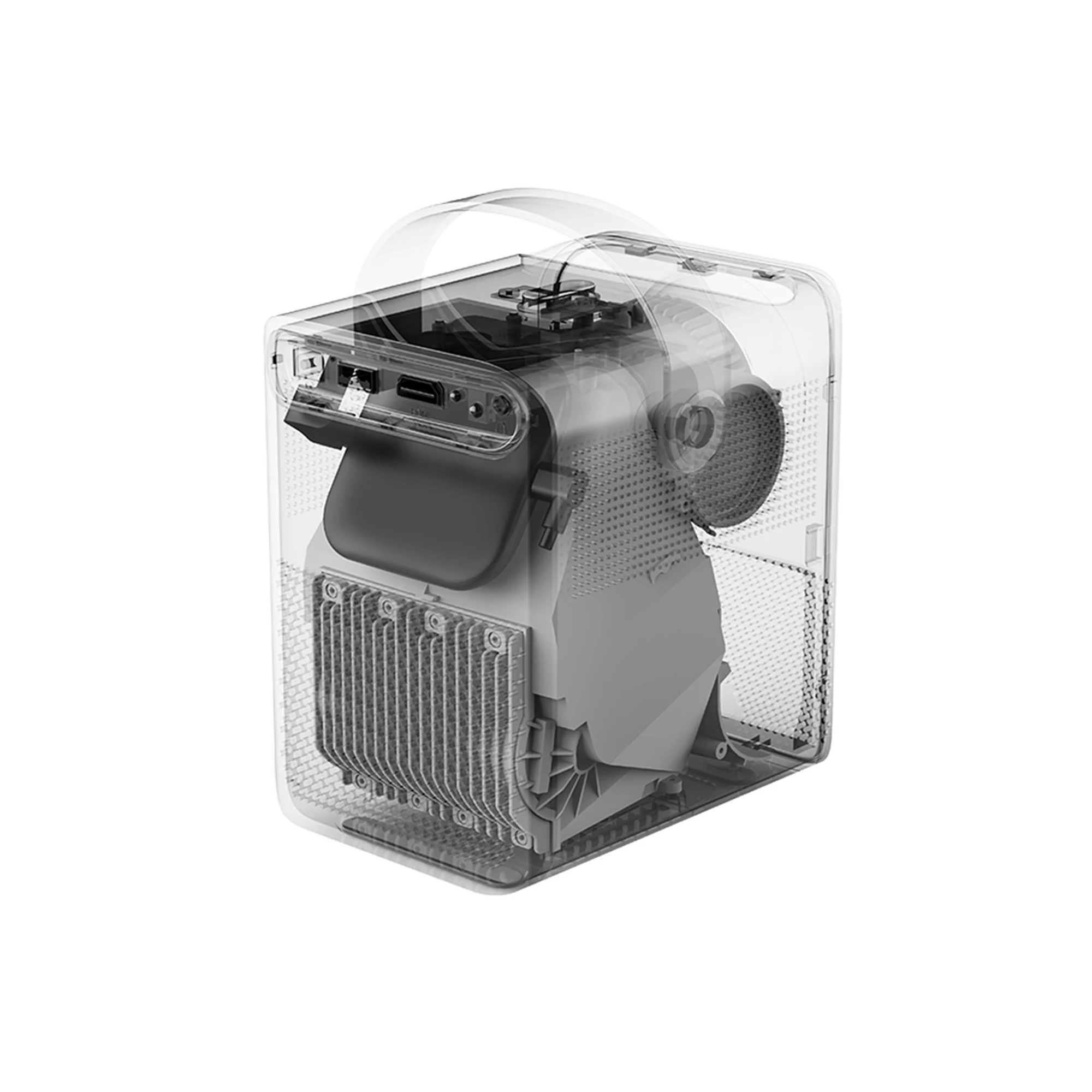 Native 1080P Full HD Hakomini PL3 LCD Projector Android 10.0 ANSI 200 Lumens 2.4/5G wifi Support 4K Smart Projector Home Cinema