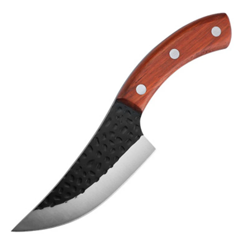 2021 Factory Direct Wood Handle Forging Knife Stainless Steel Survival Knives Kitchen Tools