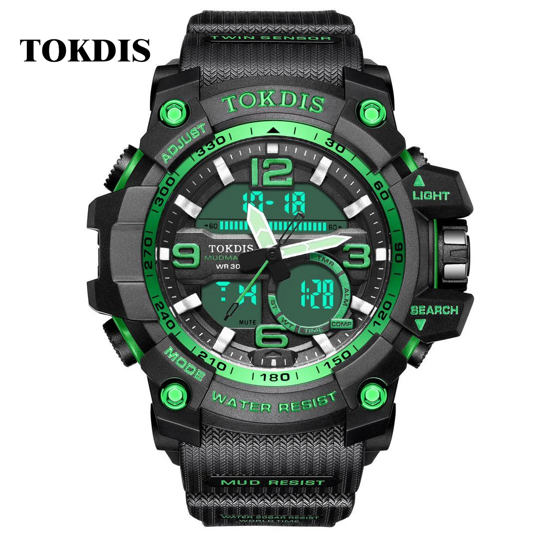 
Multi function calendar countdown week waterproof sports electronic watch 
