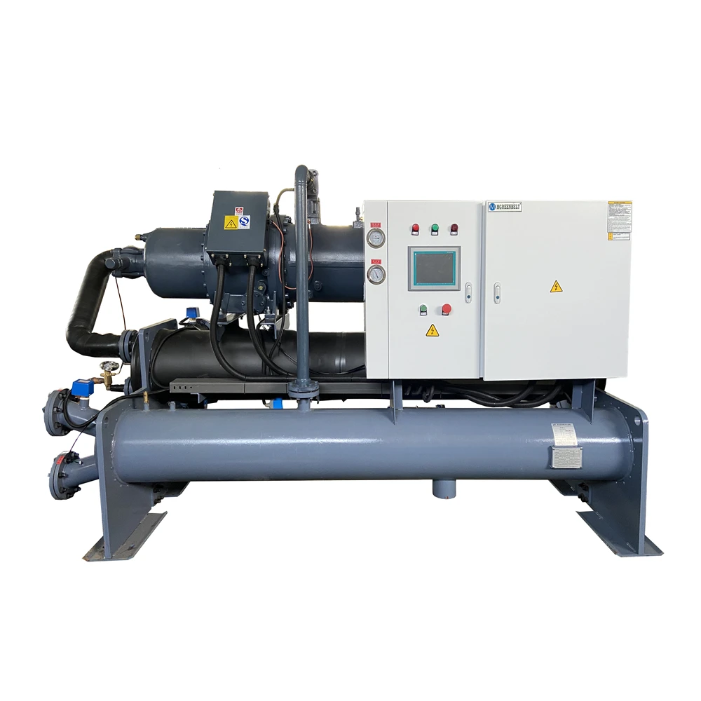 Single / Two Compressor 50 Ton Industrial Water Cooled Screw Chiller