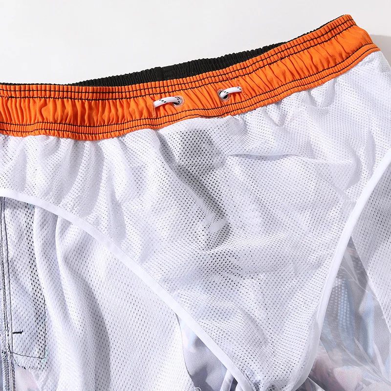 Wholesale sublimation summer casual two piece sets short sleeve button beach shirt and board shorts mens Hawaiian beach shirts