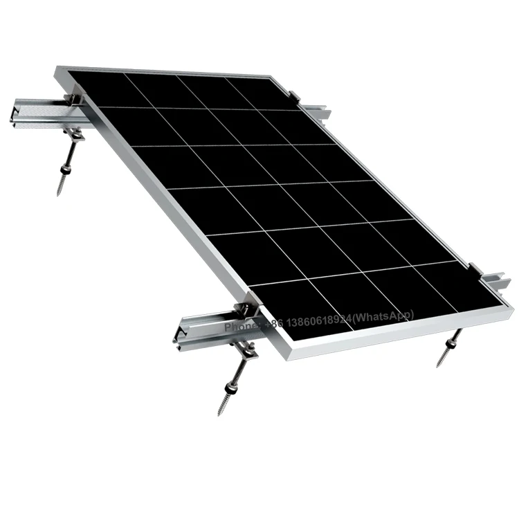 10 Solar Panels Antenna Tile Roof Mounting Bracket For Rooftop PV Solar Panels Mounting Systems