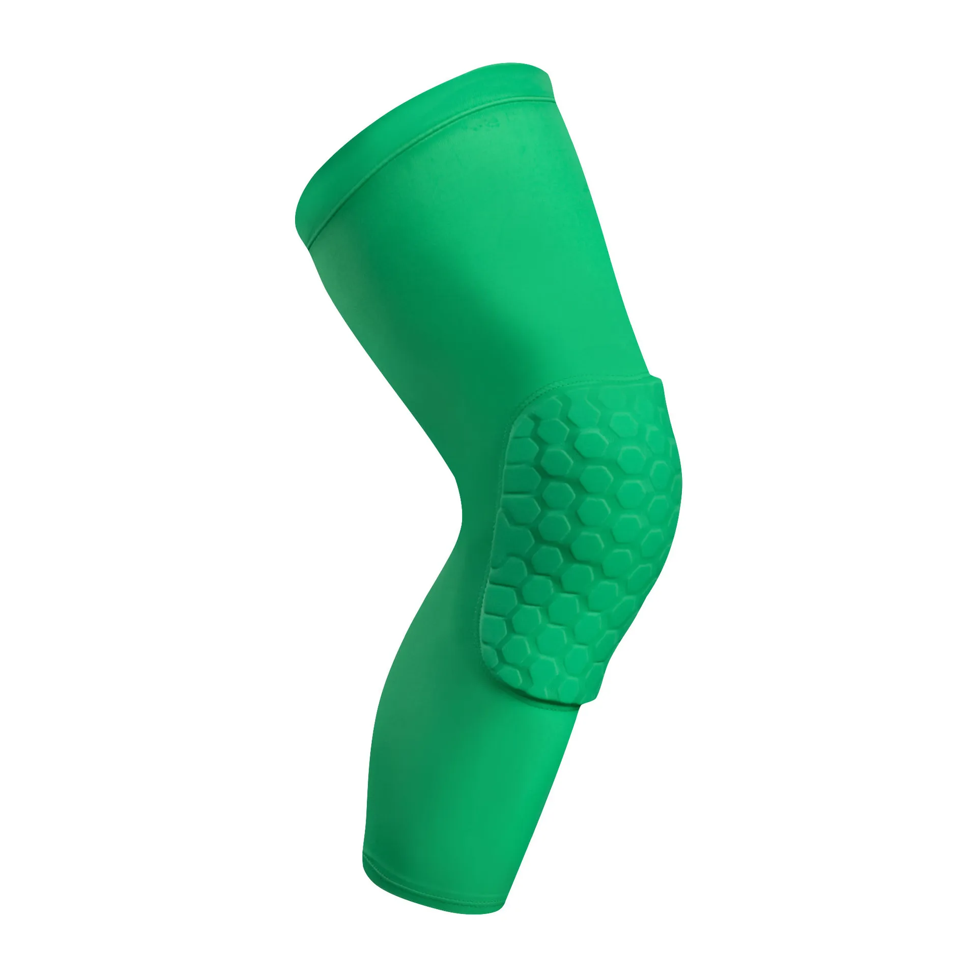 Custom Logo Basketball Leg Sleeve Honeycomb Knee Pads Lycra Knee Sleeve