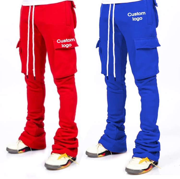 high quality men stacked joggers sets tracksuit men 2 piece set hoodie sets men