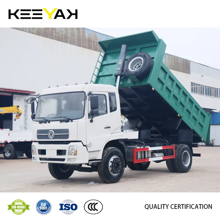 Спот товары по специальной цене для продажи DONGFENG 4x2 самосвал среднего размера грузовой Самосвал 260 л.с. Euro3